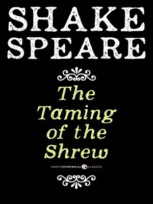 The Taming of the Shrew - ebook